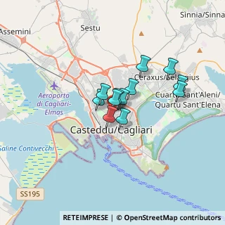 Mappa Via Istria, 09127 Cagliari CA, Italia (2.34083)