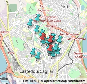 Mappa Via Liguria, 09121 Cagliari CA, Italia (0.599)