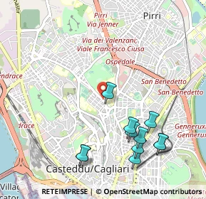 Mappa Via Liguria, 09121 Cagliari CA, Italia (1.25727)