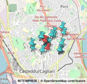 Mappa Via Liguria, 09121 Cagliari CA, Italia (0.563)