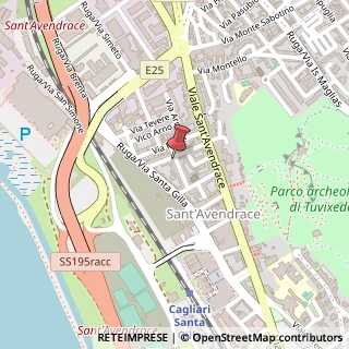Mappa Via Tagliamento, 40a, 09122 Cagliari, Cagliari (Sardegna)