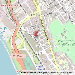 Mappa Via Santa Gilla, 97, 09122 Cagliari, Cagliari (Sardegna)