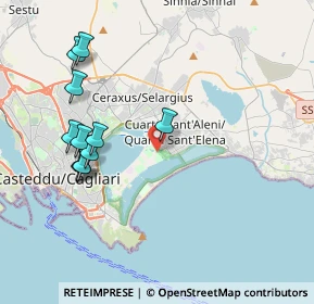 Mappa Via Don Giordi, 09045 Quartu Sant'Elena CA, Italia (4.51273)