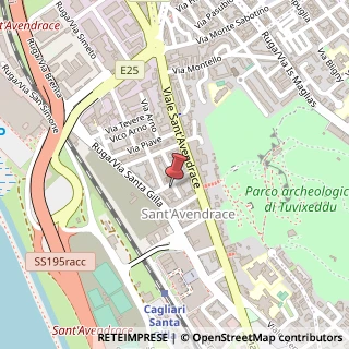 Mappa Via Isonzo, 22, 09122 Cagliari, Cagliari (Sardegna)