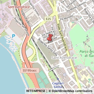 Mappa Via Tagliamento, 41, 09122 Cagliari, Cagliari (Sardegna)