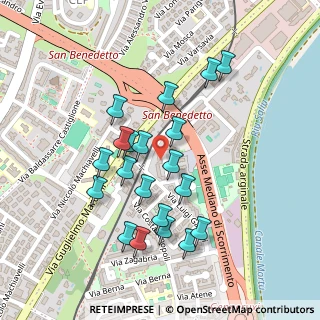 Mappa Via Tel Aviv, 09129 Cagliari CA, Italia (0.2375)