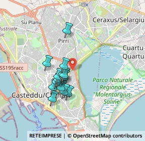 Mappa Via Tel Aviv, 09129 Cagliari CA, Italia (1.50714)