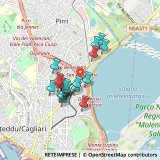 Mappa Via Tel Aviv, 09129 Cagliari CA, Italia (0.768)