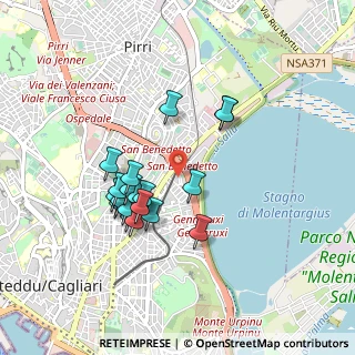 Mappa Via Tel Aviv, 09129 Cagliari CA, Italia (0.8605)