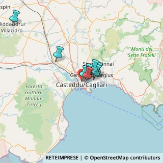 Mappa Via Basilicata, 09129 Cagliari CA, Italia (21.709)