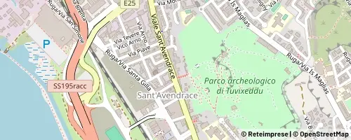 Mappa Cagliari