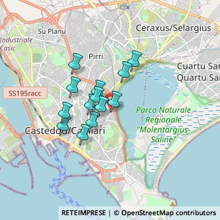 Mappa Via Atene, 09129 Cagliari CA, Italia (1.40769)