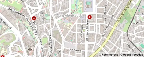 Mappa Cagliari