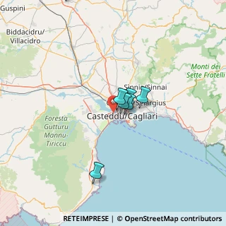 Mappa SS195, 09123 Cagliari CA, Italia (27.64667)