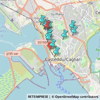 Mappa Via Posada, 09129 Cagliari CA, Italia (1.59923)