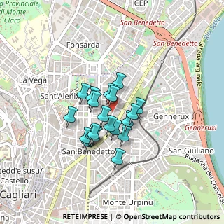 Mappa Via Machiavelli Nicolo', 09129 Cagliari CA, Italia (0.3255)