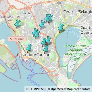 Mappa Via Machiavelli Nicolo', 09129 Cagliari CA, Italia (1.66917)