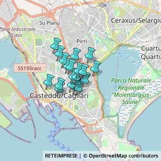 Mappa Via Machiavelli Nicolo', 09129 Cagliari CA, Italia (1.0285)