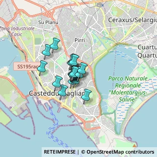 Mappa Via Machiavelli Nicolo', 09129 Cagliari CA, Italia (0.9715)