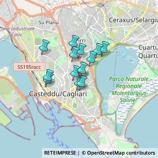 Mappa Via Machiavelli Nicolo', 09129 Cagliari CA, Italia (1.31)