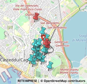 Mappa Via Pietro Cavaro, 09131 Cagliari CA, Italia (0.773)