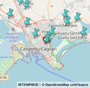 Mappa Via Pietro Cavaro, 09131 Cagliari CA, Italia (4.93167)