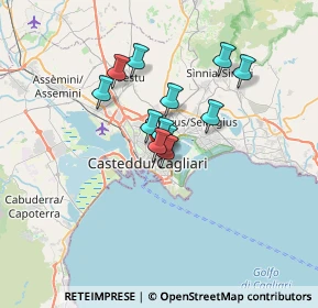 Mappa Via Machiavelli Nicolo', 09129 Cagliari CA, Italia (5.1)