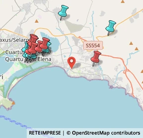 Mappa Via Trexenta, 09045 Quartu Sant'Elena CA, Italia (4.949)