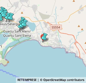 Mappa Via Trexenta, 09045 Quartu Sant'Elena CA, Italia (7.02)