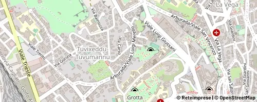 Mappa Cagliari