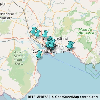 Mappa Via Ludovico Ariosto, 09128 Cagliari CA, Italia (6.272)