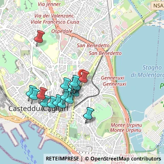 Mappa Via Ludovico Ariosto, 09128 Cagliari CA, Italia (0.9535)