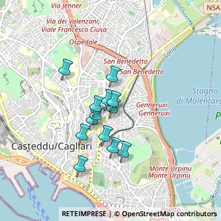 Mappa Via Nicolò Machiavelli, 09129 Cagliari CA, Italia (0.70615)