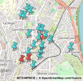 Mappa Via Nicolò Machiavelli, 09129 Cagliari CA, Italia (0.5045)