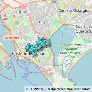 Mappa Via Oslo, 09129 Cagliari CA, Italia (1.32933)
