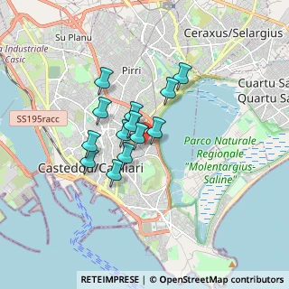 Mappa Via Oslo, 09129 Cagliari CA, Italia (1.31769)