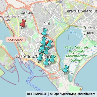 Mappa Via Genneruxi, 09129 Cagliari CA, Italia (1.47455)