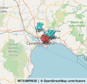 Mappa Via Genneruxi, 09129 Cagliari CA, Italia (13.10545)
