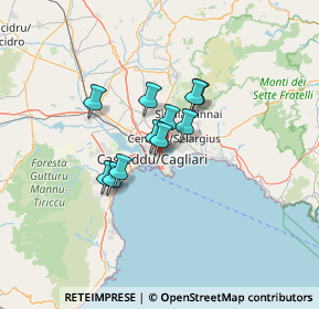 Mappa Via Genneruxi, 09129 Cagliari CA, Italia (9.14)