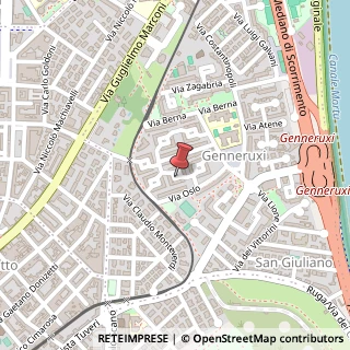 Mappa Piazza Lussemburgo, 5, 09129 Cagliari, Cagliari (Sardegna)