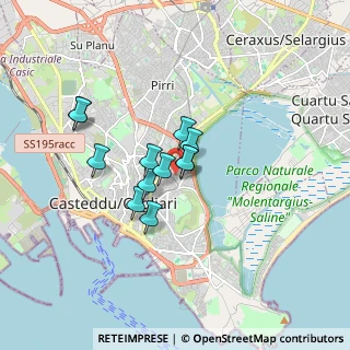 Mappa Piazza Lussemburgo, 09129 Cagliari CA, Italia (1.30583)