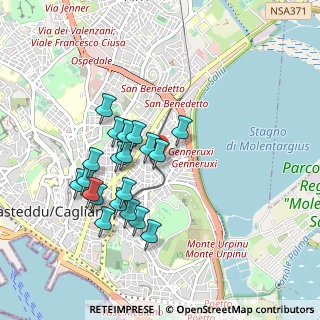 Mappa Piazza Lussemburgo, 09129 Cagliari CA, Italia (0.92)