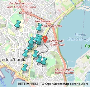 Mappa Via Dublino, 09129 Cagliari CA, Italia (0.92462)