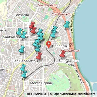 Mappa Via Dublino, 09129 Cagliari CA, Italia (0.481)