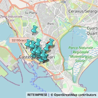 Mappa Via Giovanni Pascoli, 09129 Cagliari CA, Italia (1.43842)