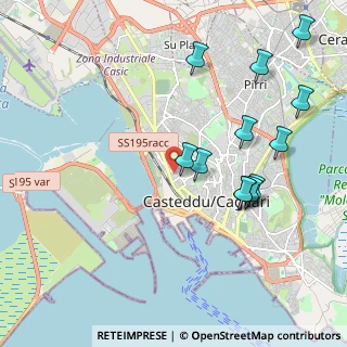 Mappa Via Cesare Battisti, 09123 Cagliari CA, Italia (2.38167)