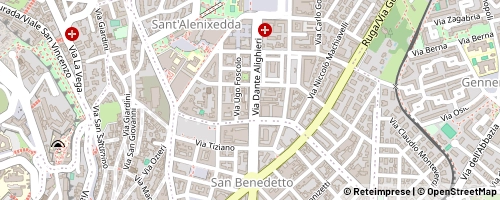 Mappa Cagliari