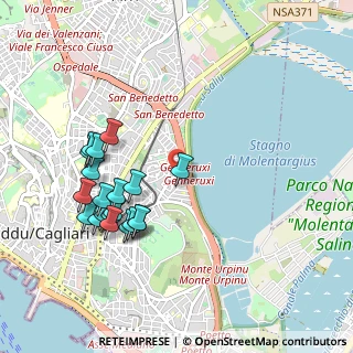 Mappa Via Sofia, 09129 Cagliari CA, Italia (1.1165)