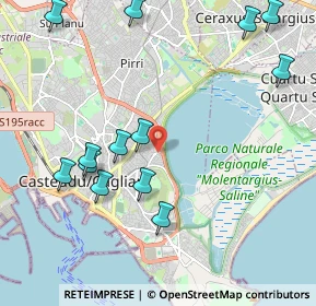 Mappa Via Sofia, 09129 Cagliari CA, Italia (2.65846)