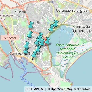 Mappa Via Sofia, 09129 Cagliari CA, Italia (1.45462)